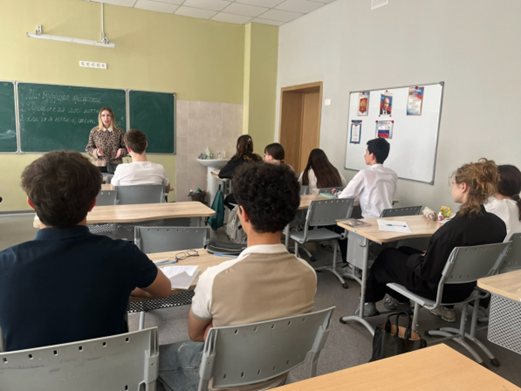 Профориентационная встреча Бронницкого филиала МАДИ в лицее г.о. Бронницы